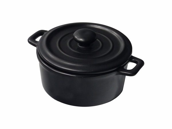 CASEROLE DISH SML BLACK 13X17X7