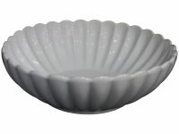 BOWL WH RIBBED LGE 30X9.5