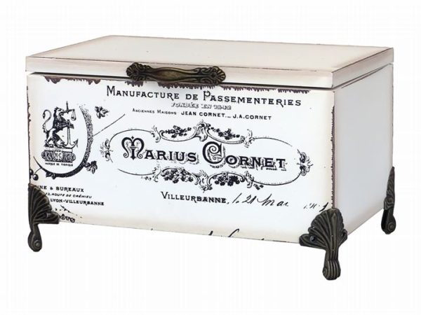 Jewellery Chest Small Cream 20x12x12
