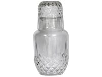 CARAFE SET GLASS DIAMON CUT