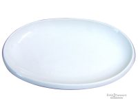 PLATTER OVAL WH 42X26X5
