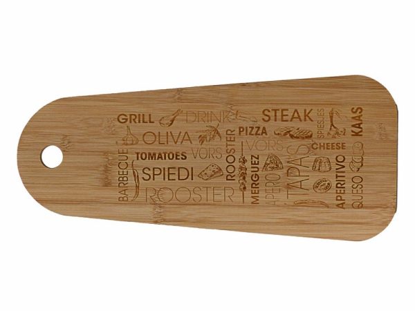 BAMBOO BOARD OVOID WRITING LGE