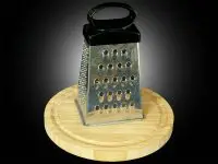 Compact Bamboo Grater Board | Stainless Steel Kitchen Tool