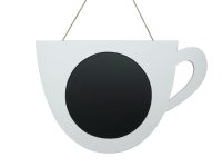 Hanging Cup Memo Board White 40.5x26.5