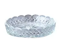 Glass Dish Rnd 13x3x11.5cm