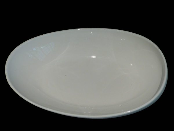 BOWL OVAL FLAT WH 29.5X19X8
