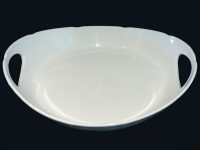 BOWL OVAL EMBOSSED HDLE 35X26X7.5