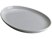 PLATTER OVAL WHITE 25X18.5X2.5