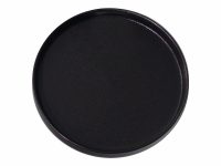 PLATTER RND BLK 29.5X29.5X3