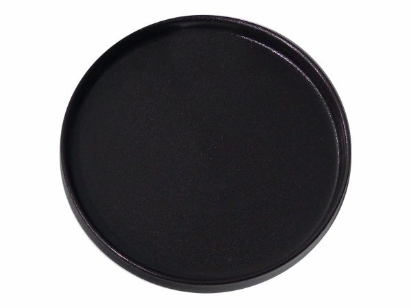 PLATTER RND BLK 29.5X29.5X3