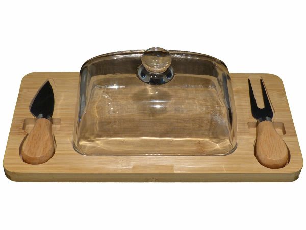 BOARD CHEESE SET & DOME