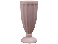 MILK SHAKE GLASS PASTEL PINK
