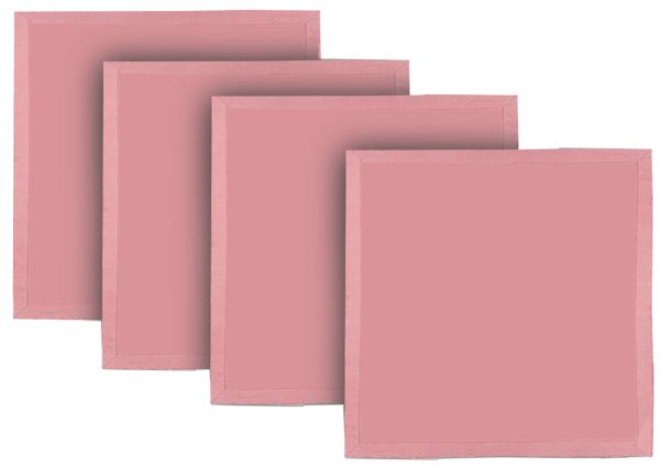 PINK OLD ROSE NAPKIN PLAIN 45X45