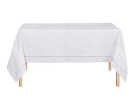SOLID LINEN HEM STITCH RUNNER 60 X 275