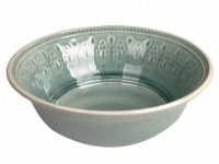 Bowl Ceramic Torquoise Green 17.5x17.5x