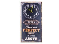 Brown Wall Clock Perfect Gift 30x3.6x60H