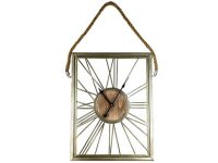 Rect Clock Roman 44x4.5x83H