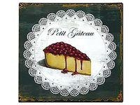 Metal Wall Plague cake 30x30