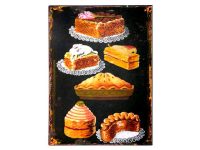 Ass Pastries Plague 25x33cm