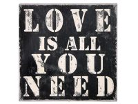 Love is All you Need Plague 30x30