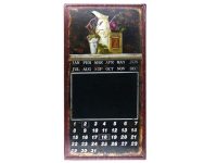 Jug Metal Calendar 30x60cm