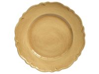 Antiqued Caramel underplate 33cm
