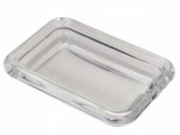 Soap Dish Rect Glass