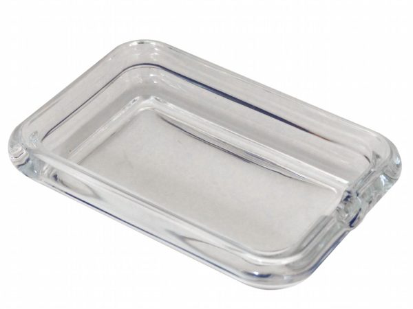 Soap Dish Rect Glass
