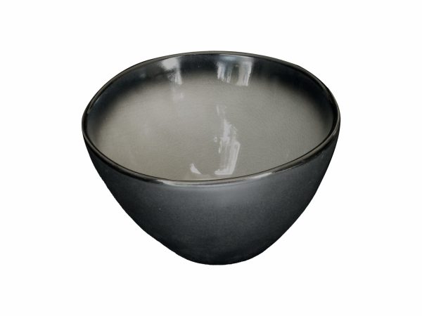BOWL DK GREY & BLK