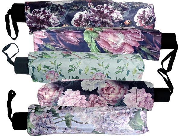UMBRELLA SET 4 ASSORTED Floral