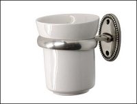 Oval Beaded Tumbler Holder 13x14x7