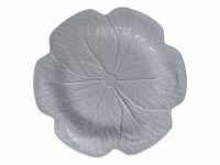 PLATE DINNER PETAL WH 27.5