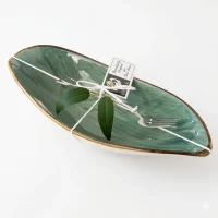 BOWL LEAF GREEN