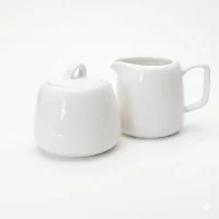 Creamer Set2 Jug & Sugar Bamboo Brd