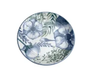 PLATE CERAMIC 8'' BLUE DELPHINIUM