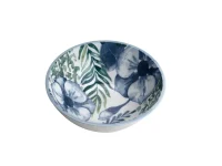 PLATE CERAMIC 6.25''BLUE DELPHINIUM