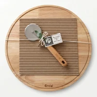 PIZZA BRD RND 35CM PIZZA CUTTER