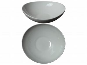 BOWL OVAL WH 31X29X10