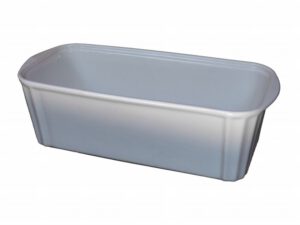 BAKER RECT LOAF DISH WH 25X11X8